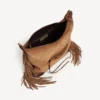 Borsa hobo da donna City, modello medio, color cammello Borsa hobo da donna City, modello medio, color cammello