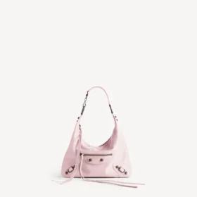 Borsa hobo da donna City, modello piccolo, in rosa petalo