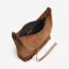 Borsa hobo da donna City piccola in color cammello Borsa hobo da donna City piccola in color cammello