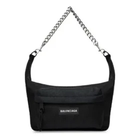 Borsa media Raver con catena “Black” 7410802AACN1000