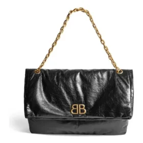 Borsa Monaco con catena grande “Black” 7659332AAR81000
