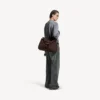 Borsa Rodeo grande in color espresso chiaro