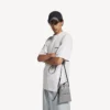 Borsa shopper da uomo con porta-cellulare in grigio Balenciaga Borsa shopper da uomo con porta-cellulare in grigio Balenciaga