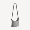 Borsa shopper da uomo con sacchetto antipolvere, a tracolla, media, in grigio Balenciaga