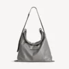 Borsa shopper da uomo con sacchetto protettivo, tracolla, grande, in grigio Borsa shopper da uomo con sacchetto protettivo, tracolla, grande, in grigio