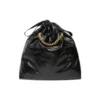 Borsa Tote Crush Medium “Nero” 742941210IT1000