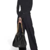 Borsa Tote Crush Medium “Nero” 742941210IT1000