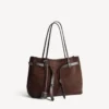 Borsa tote da donna Bel Air grande in color espresso chiaro Borsa tote da donna Bel Air grande in color espresso chiaro