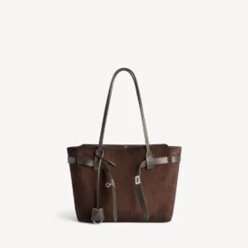 Borsa tote da donna Bel Air media in color espresso chiaro