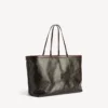 Borsa tote da donna grande in nero/giallo Borsa tote da donna grande in nero/giallo