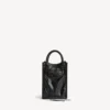 Borsa tote da donna Le City con porta-cellulare, nera