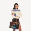 Borsa tote da donna Select, modello medio, nei colori nero/rosso Borsa tote da donna Select, modello medio, nei colori nero/rosso