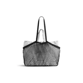 Borsa tote media 24/7 “Beige Black” 7918092AA479960