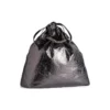 Borsa tote media Crush metallizzata “Grigia” 7429412AATG1314