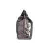 Borsa tote media Crush metallizzata “Grigia” 7429412AATG1314