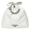 Borsa tote piccola Crush “Optic White” 742942210IU9001