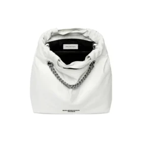 Borsa tote piccola Crush “Optic White” 742942210IU9001