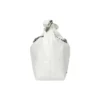 Borsa tote piccola Crush “Optic White” 742942210IU9001