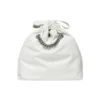 Borsa tote piccola Crush “Optic White” 742942210IU9001