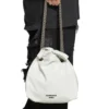 Borsa tote piccola Crush “Optic White” 742942210IU9001