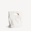 Borsa tote pieghevole Profumi in bianco