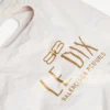 Borsa tote pieghevole Profumi in bianco