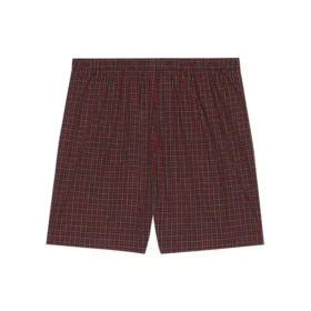 Boxer con stampa micro tartan “Red” 6584004A8B76464