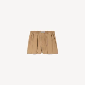 Boxer da donna a linea ad A in beige sabbia