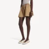 Boxer da donna a linea ad A in beige sabbia Boxer da donna a linea ad A in beige sabbia