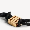 Bracciale da donna Nano Ribbon BB in nero/oro lucido Bracciale da donna Nano Ribbon BB in nero/oro lucido