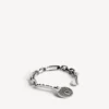 Bracciale da uomo Neverlost in argento anticato Bracciale da uomo Neverlost in argento anticato