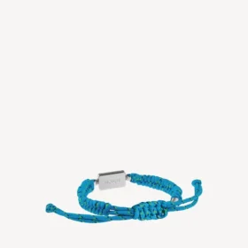 Bracciale Saint-Germain in pizzo nei colori turchese/nero/verde/argento lucido
