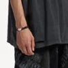 Bracciale Saint-Germain in pizzo nero/bianco/argento lucido