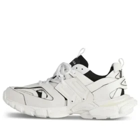 Calza Track Sneakers “Maglia e nylon bianco e nero” 736330W3SKC9010