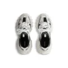 Calza Track Sneakers “Maglia e nylon bianco e nero” 736330W3SKC9010