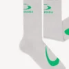 Calze da uomo Loop Sports Icon nei colori grigio/verde