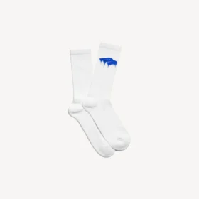 Calze da uomo Wet Brush in bianco/blu