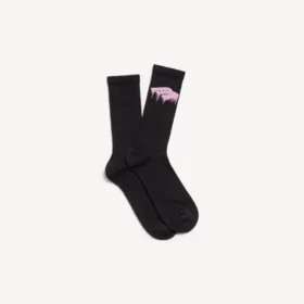 Calze da uomo Wet Brush in rosa/nero