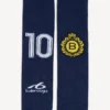 Calze lunghe da uomo con stemma della Marina in blu navy Calze lunghe da uomo con stemma della Marina in blu navy