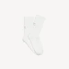 Calze tecniche da donna in stile techwear, colore bianco sporco
