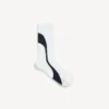 Calze tecniche da uomo in stile techwear nei colori bianco/blu navy