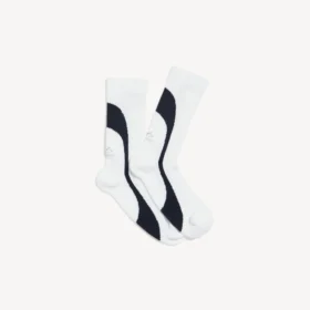 Calze tecniche da uomo in stile techwear nei colori bianco/blu navy