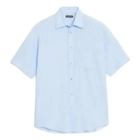 Camicia a maniche corte “Azzurro” 584019TFO024850 Camicia a maniche corte “Azzurro” 584019TFO024850