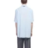 Camicia a maniche corte “Azzurro” 584019TFO024850