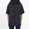 Camicia a maniche corte con stampa del logo “Black” 556869TDL542771