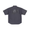 Camicia a maniche corte Fashion Institute, vestibilità ampia “Grigio scuro” 703846TYB181270