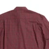Camicia a maniche lunghe a quadri, vestibilità ampia “Rosso” 658929TKM386167