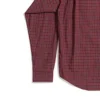 Camicia a maniche lunghe a quadri, vestibilità ampia “Rosso” 658929TKM386167
