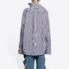 Camicia a maniche lunghe a righe FW21 blu scuro 663034TIM368502