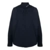 Camicia a maniche lunghe con bottoni e logo sul colletto “Navy” 671586TYB184100